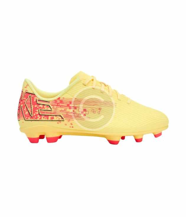 Yellow agility soccer cleats